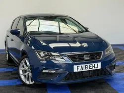 Blue Used 2018 Seat Leon FR Hatchback | £9,495 (Good price)