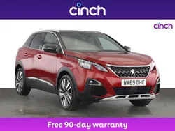 Red Used 2019 Peugeot 3008 Premium SUV | £16,169 (Fair price)