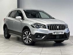 Silky silver metallic Used 2018 Suzuki SX4 S-Cross SZ-T SUV | £12,000 (Fair price)