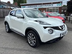 White Used 2015 Nissan Juke Tekna SUV | £5,450 (Fair price)