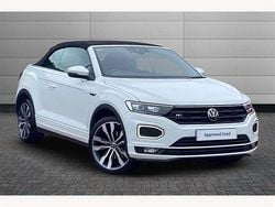 White Used 2022 VW T-Roc Cabriolet R-line Cabriolet | £23,595 (Good price)