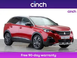 Red Used 2018 Peugeot 3008 GT-line SUV | £12,549 (Fair price)