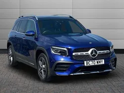 Blue Used 2020 Mercedes GLB220 AMG line SUV | £31,895 (Fair price)
