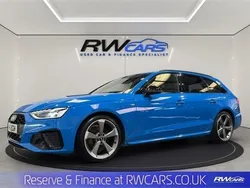 Blue Used 2021 Audi A4 Black Edition Estate | £25,187 (Expensive)