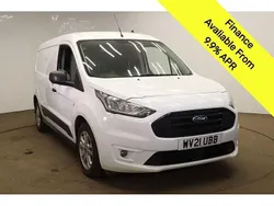 Frozen white (solid paint) Used 2021 Ford Transit Trend | £9,300 (Fair price)