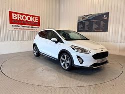 White Used 2018 Ford Fiesta Active Hatchback | £9,490 (Fair price)