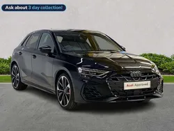 Black Used 2025 Audi S3 Black Edition Hatchback | £43,519