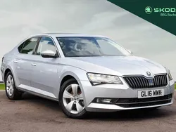 Grey Used 2016 Skoda Superb SE Hatchback | £8,900 (Fair price)