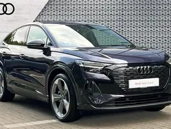 Used 2024 Audi Q4 e-tron Black Edition SUV | £37,319 (Good price)