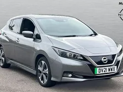 Grey Used 2021 Nissan Leaf N-Connecta Hatchback | £9,663 (Fair price)