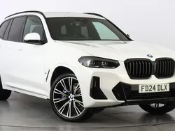 White Used 2024 BMW X3 M Sport SUV | £43,350 (A bit pricey)
