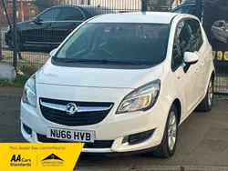 White Used 2016 Vauxhall Meriva MPV | £3,300 (Good price)