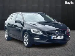 Black Used 2017 Volvo V60 SE Estate | £12,791 (Fair price)