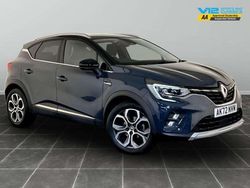 Blue/black Used 2022 Renault Captur Techno SUV | £12,595 (Good price)