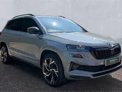 Meteor grey Used 2024 Skoda Karoq SportLine SUV | £31,363 (Fair price)