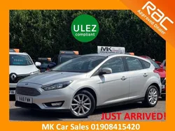 Silver Used 2018 Ford Focus Titanium Hatchback | £7,795 (Good price)