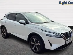White Used 2022 Nissan Qashqai N-Connecta SUV | £16,999 (Fair price)