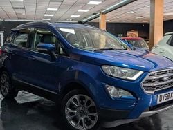 Blue Used 2018 Ford Ecosport Titanium SUV | £8,810 (Fair price)