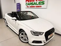 White Used 2019 Audi A3 Cabriolet S-Line Cabriolet | £16,595 (Fair price)