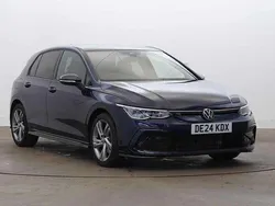 Blue Used 2024 VW Golf VIII R-line Hatchback | £23,190 (Fair price)