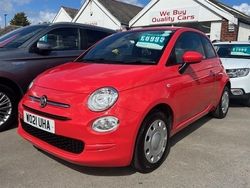 Pink Used 2021 Fiat 500 Pop Hatchback | £6,995 (Good price)