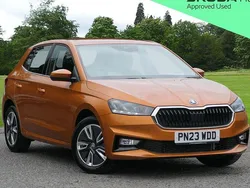 Phoenix orange metallic Used 2023 Skoda Fabia SE L Hatchback | £15,995 (Fair price)