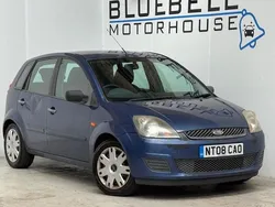 Blue Used 2008 Ford Fiesta Style Hatchback | £750 (Good price)