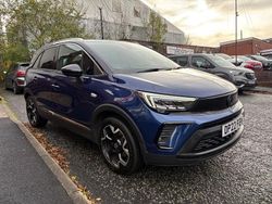 Blue Used 2022 Vauxhall Crossland Ultimate SUV | £13,695 (Fair price)