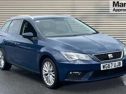Blue Used 2018 Seat Leon ST SE Dynamic Estate | £9,480 (Fair price)