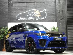 Blue Used 2018 Land Rover Range Rover Sport SVR SUV | £41,450 (Fair price)
