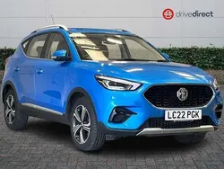 Blue Used 2022 MG ZS Excite Sedan | £11,650 (Fair price)