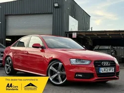 Red Used 2013 Audi A4 Black Edition Sedan | £8,490 (Fair price)