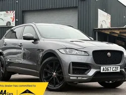 Grey Used 2017 Jaguar F-Pace R-Sport SUV | £15,990 (Fair price)