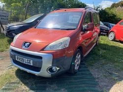 Red Used 2009 Peugeot Partner Tepee Outdoor MPV | £3,280