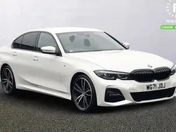 White Used 2021 BMW 320 M Sport Sedan | £25,099 (Fair price)