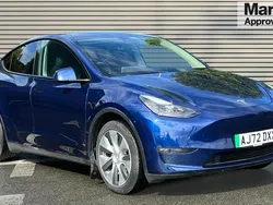 Blue Used 2022 Tesla Model Y Long Range AWD SUV | £25,952