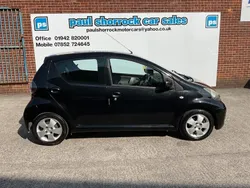 Black Used 2010 Toyota Aygo Hatchback | £2,975 (Fair price)