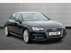 Black Used 2017 Audi A4 S-Line Sedan | £17,395 (Fair price)