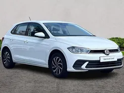 White Used 2022 VW Polo Life Hatchback | £15,995 (Fair price)