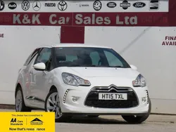 White Used 2015 DS Automobiles DS3 Hatchback | £6,495 (Fair price)