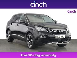 Black Used 2020 Peugeot 3008 Allure SUV | £14,499 (A bit pricey)