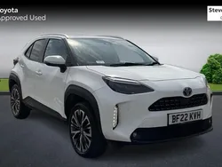 White Used 2022 Toyota Yaris Hybrid Hatchback | £22,514