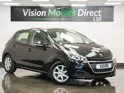 Black Used 2018 Peugeot 208 Active Hatchback | £5,940 (Fair price)