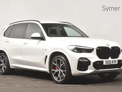 White Used 2021 BMW X5 M Sport SUV | £40,000 (Good price)
