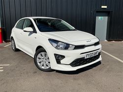 White Used 2022 Kia Rio Hatchback | £11,199 (Fair price)