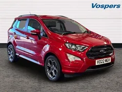 Red Used 2022 Ford Ecosport ST-Line SUV | £14,700 (Fair price)