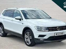 White Used 2021 VW Tiguan Allspace Match SUV | £19,905 (Good price)
