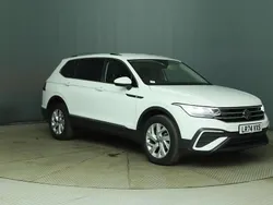 White Used 2024 VW Tiguan Allspace S SUV | £26,799 (Fair price)