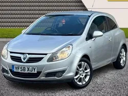 Silver Used 2009 Vauxhall Corsa Hatchback | £1,994 (Good price)