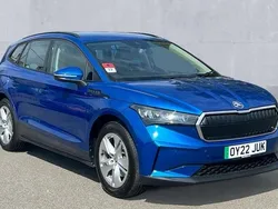Blue Used 2022 Skoda Enyaq iV ecoSuite SUV | £18,690 (Fair price)